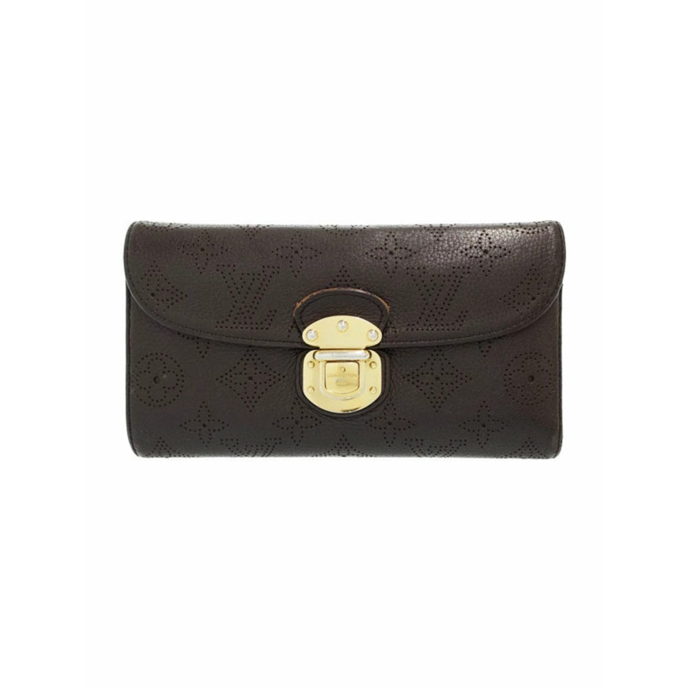 Louis Vuitton Mahina Portefeuille Amelia Tri fold Long Wallet